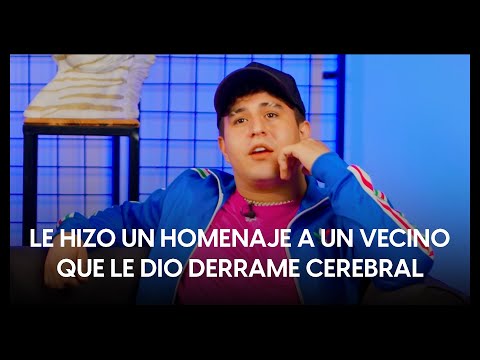 CHEO GALLEGO LE HIZO UN HOMENAJE A UN VECINO QUE LE DIO DERRAME CEREBRAL CON EL ANCIANO Y EL NIÑO