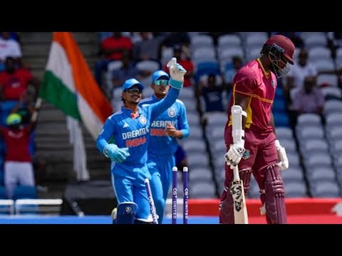 India Wins ODI Series Against West Indies