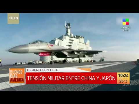 Tensión militar entre China y Japón