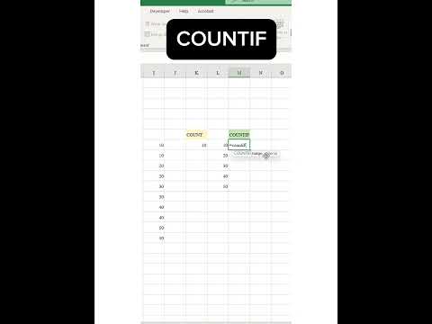 Top Engineering COUNTVSCOUNTIF😉😉exceltechexceltipsexcelexcelworldexceltricks