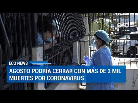 Agosto podría cerrar con más de 2 mil muertes por coronavirus | ECO News