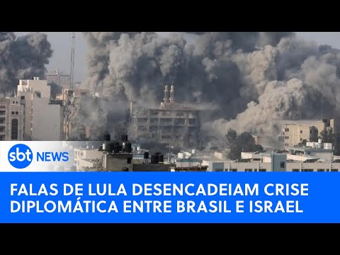 SBT News na TV: Lula compara ação de Israel, em Gaza, ao nazismo e desencadeiam crise diplomática