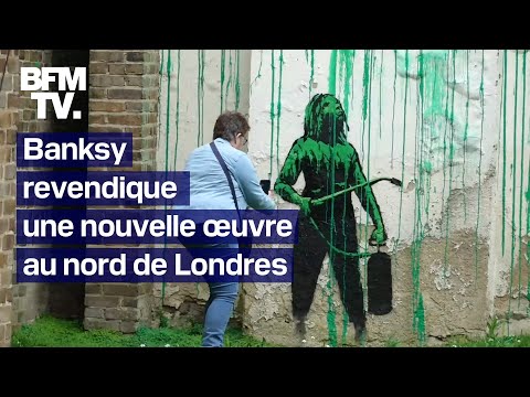 Banksy revendique une nouvelle œuvre à Islington, au nord de Londres