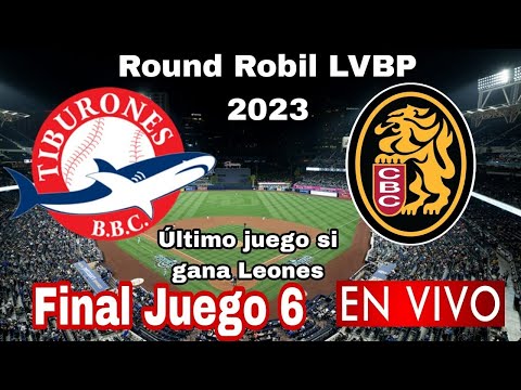 Donde ver Tiburones de La Guaira vs. Leones del Caracas en vivo, Final juego 6 Round Robin LVBP 2023