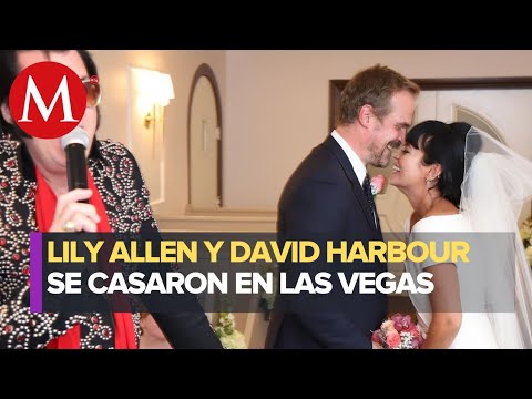 ¡Se dieron el si?! Lily Allen y David Harbour