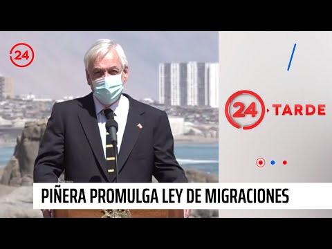Presidente Piñera promulga ley de migraciones