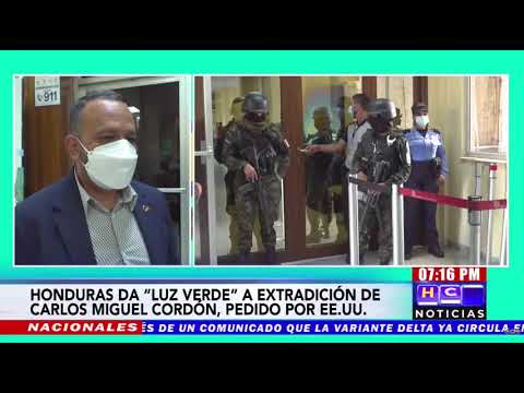 Honduras da luz verde a extradición de Carlos Miguel Cordón, pedido por EEUU