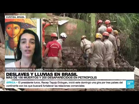 Nicole Figueiredo: Las autoridades de Brasil no están listas para las emergencias por lluvias