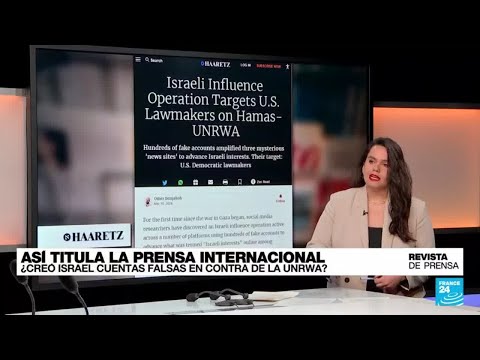 Una campaña pro-israelí dirigida a legisladores de EE. UU. sobre nexos Hamás-UNRWA: 'Haaretz'