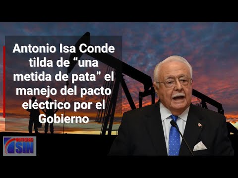 Entrevista a ex ministro de Energía y Minas, Antonio Isa Conde