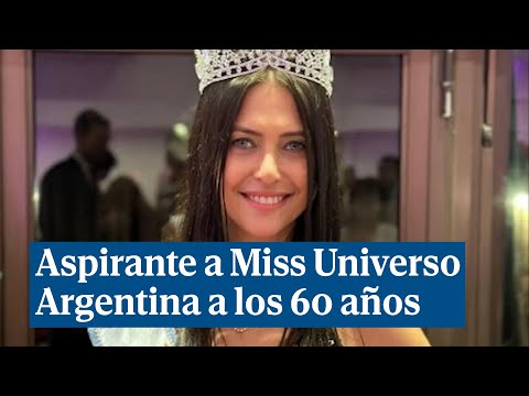 A sus 60 años esta abogada argentina está en la carrera por ser Miss Universo