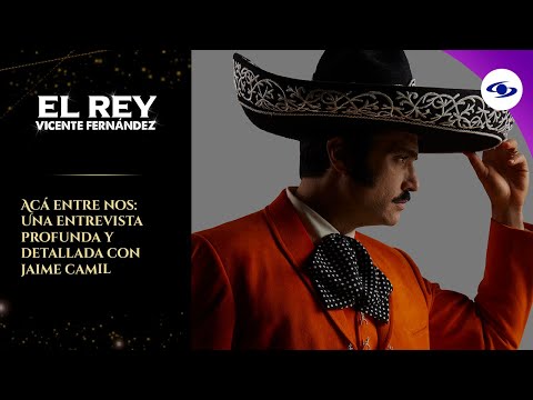 Una conversación profunda y detallada con Jaime Camil sobre Vicente Fernández y su papel en El Rey