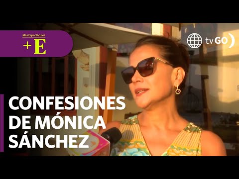 Mónica Sánchez se abre sobre su vida amorosa y trabajo | Más Espectáculos (HOY)