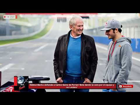 Helmut Marko defiende a Carlos Sainz de Ferrari 'Esta dando la cara por el equipo y no Leclerc'