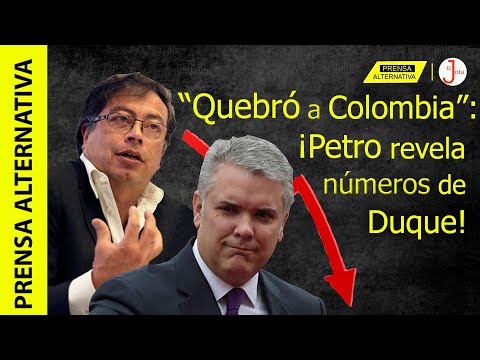 Petro humilla al Neoliberalismo en Colombia con cifras!!