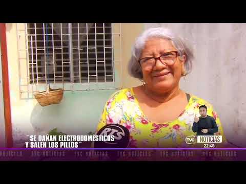 Guayaquil: Pobladores incómodos con cortes de luz inesperados