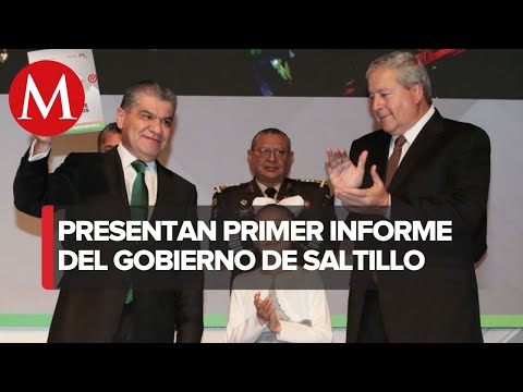 Miguel Riquelme acompaña a alcalde de Saltillo en su Primer Informe de Resultados