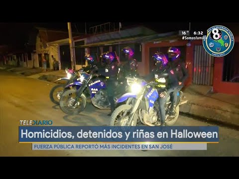 Homicidios, detenidos y riñas durante Halloween