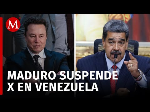 En su guerra contra Elon Musk, Nicolás Maduro retira de Venezuela la red social X durante 10 días