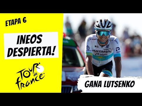 Resumen Etapa 6 TOUR DE FRANCIA 2020 gana Alexey LUTSENKO