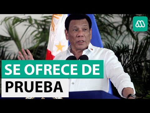 Presidente filipino se ofrece voluntario para probar la vacuna rusa - AFP
