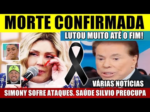 M0RRE GRANDE NOME l CANTORA SIMONY, após DESMAIAR E BATER CABEÇA, CHEGA NOTÍCIA l SILVIO SANTOS