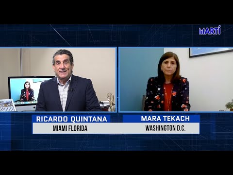 En exclusiva Ricardo Quintana, habla de temas cubanos con la funcionaria de EEUU, Mara Tekach