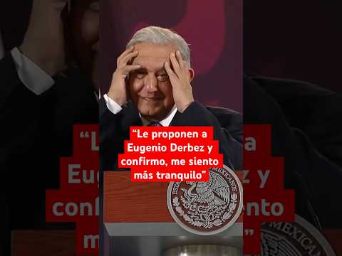 AMLO cuenta como le propusieron al actor Eugenio Derbez ser candidato presidencial