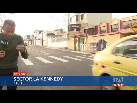 Vecinos de La Kennedy, norte de Quito, piden la instalación de rompe velocidades