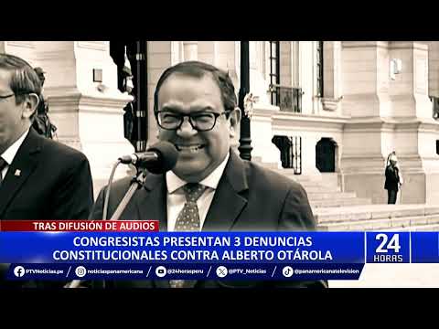 Alberto Otárola: congresistas presentan tres denuncias constitucionales contra el primer ministro