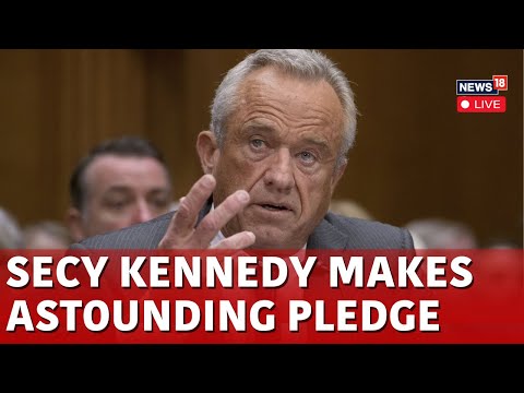 RFK Jr. Live | Kennedy Says ‘Nothing’ Off Limits in Scrutinizing Chronic Disease | N18G | News18