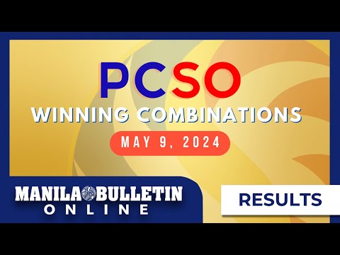 PCSO Lotto Draw Results, May 9, 2024 | Super Lotto 6/49, Lotto 6/42, 6D, 3D, and 2D