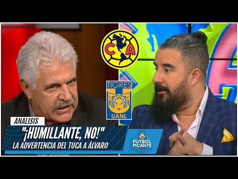 ESTALLÓ Lo que NO LE PERMITIÓ Tuca Ferretti a Álvaro Morales del América vs Tigres | Futbol Picante