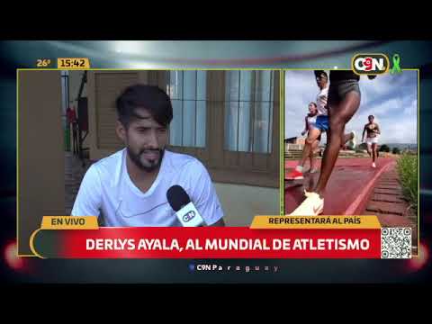 Derlis Ayala, al Mundial de Atletismo