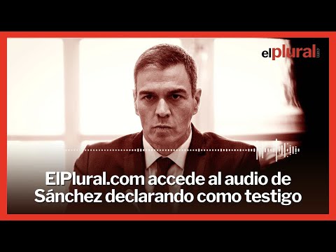 Se filtra el audio de la declaración de Pedro Sánchez en el 'caso Begoña'