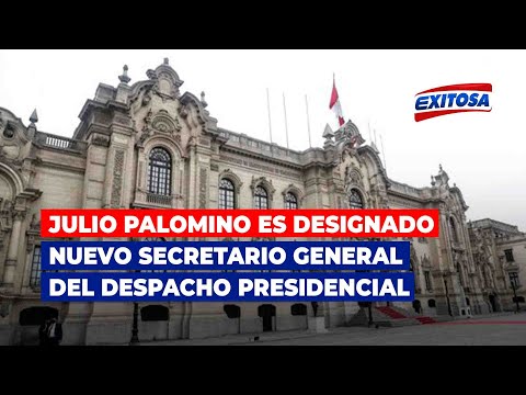 Designan a Julio Palomino Duarte como nuevo secretario general del Despacho Presidencial