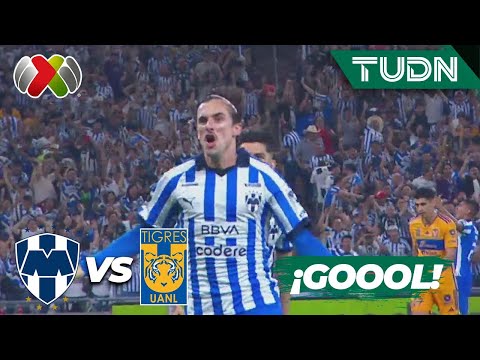 ¡MATA FANTASMAS! Gol de Jordi Cortizo | Monterrey 1-1 Tigres | CL2024 - Liga Mx 4tos | TUDN