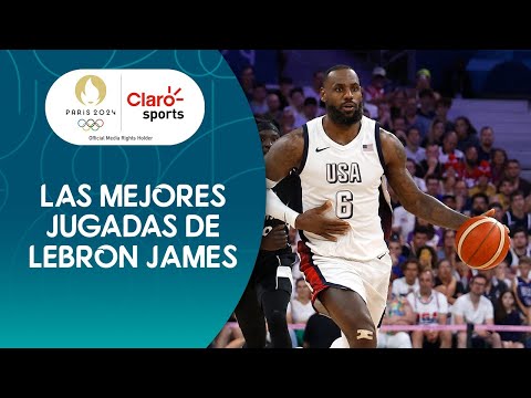 Las mejores jugadas de LeBron James con el Dream Team en #Paris2024