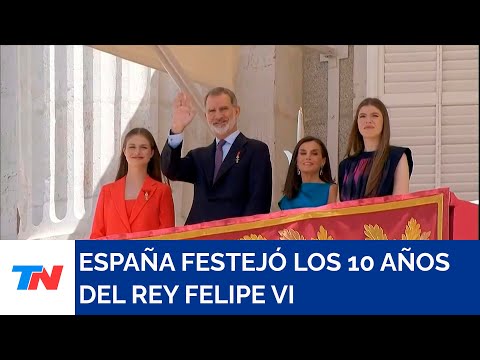 ESPAÑA I El rey Felipe VI cumplió diez años en el trono