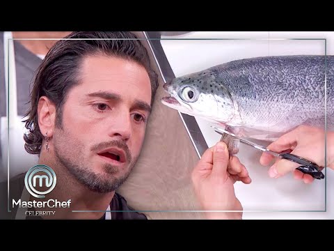 ¿Cómo se corta un SALMÓN ¡Sigue el tutorial de JORDI CRUZ! | MasterChef Celebrity 6