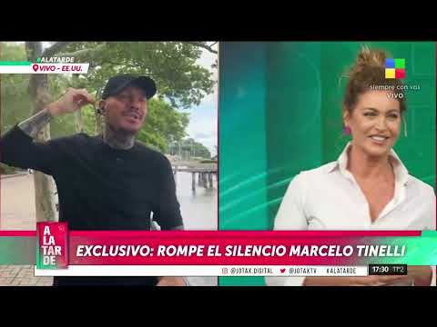 MARCELO TINELLI rompe el silencio desde Estados Unidos