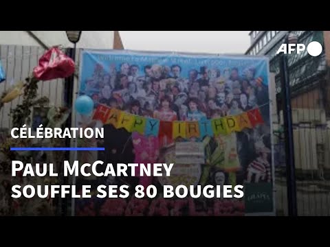 L'hyperactif Paul McCartney, légende de la pop britannique, fête ses 80 ans | AFP