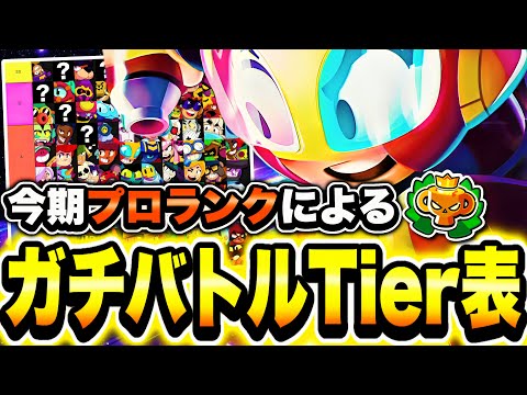 【ブロスタ】今期プロランク達成!!ガチバトル最強キャラランキングTier表!!