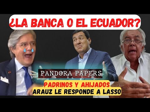 ¿La banca o el Ecuador? Andrés Arauz sobre gestión de Lasso ANÁLISIS