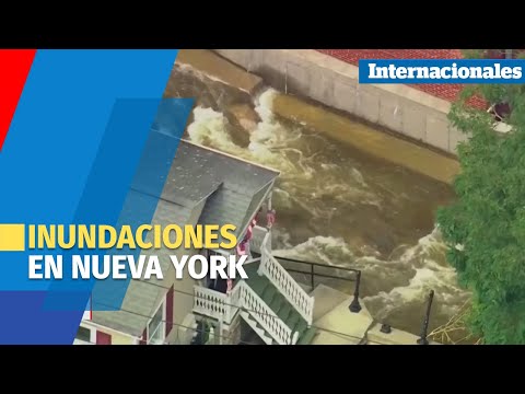 Emergencia por fuertes inundaciones en Nueva York