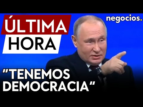 ÚLTIMA HORA | Incidente con Putin: “¿Veis?, tenemos democracia, déjenle preguntar lo que quiere”