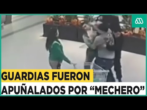 “Mechero” apuñaló a guardias de supermercado