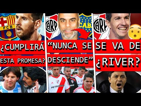 La PROMESA de MESSI y el APOYO de MARADONA+ IDOLO de BOCA chicanea a RIVER+ NACHO FERNANDEZ ¿Se VA