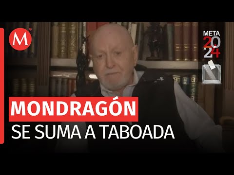 Mondragón y Kalb defiende apoyo a Taboada para CdMx: eres mi candidato para ser jefe de Gobierno