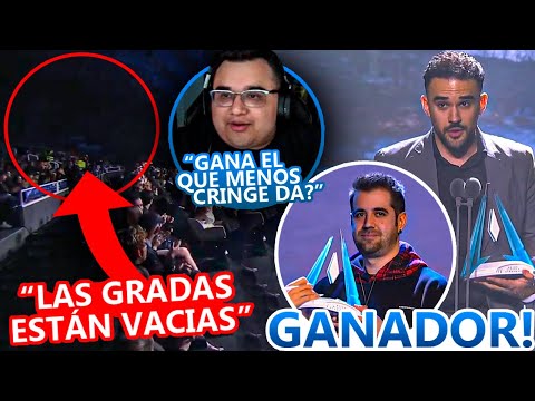 ILLOJUAN GANA STREAMER del AÑOAURON DA LA SORPRESA y ELDED CRITICA ESLANDEXPONEN ASIENTOS VACÍOS